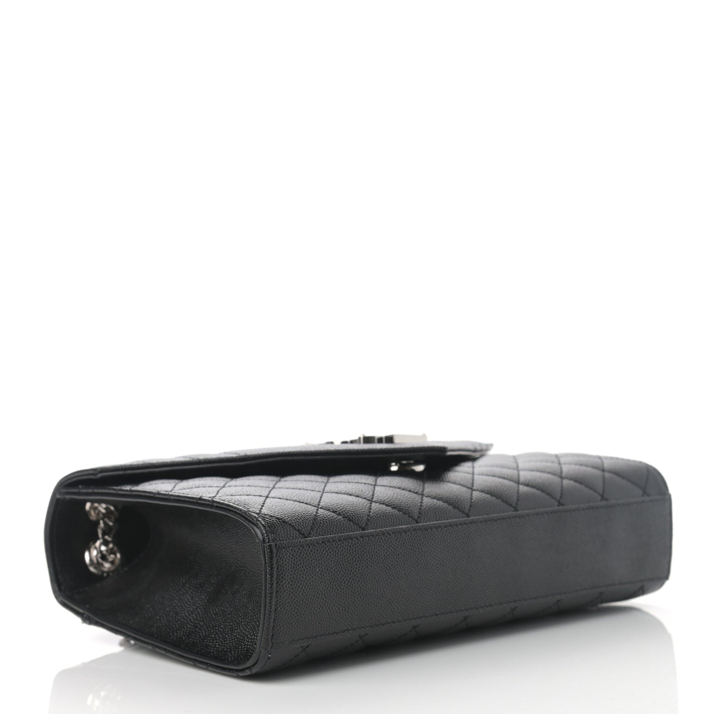 Grain De Poudre Textured Mixed Matelasse Triquilt Medium Monogram Asphalt