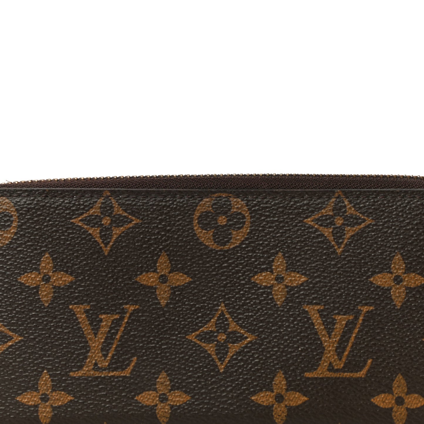 Monogram Clemence Wallet Rose Ballerine