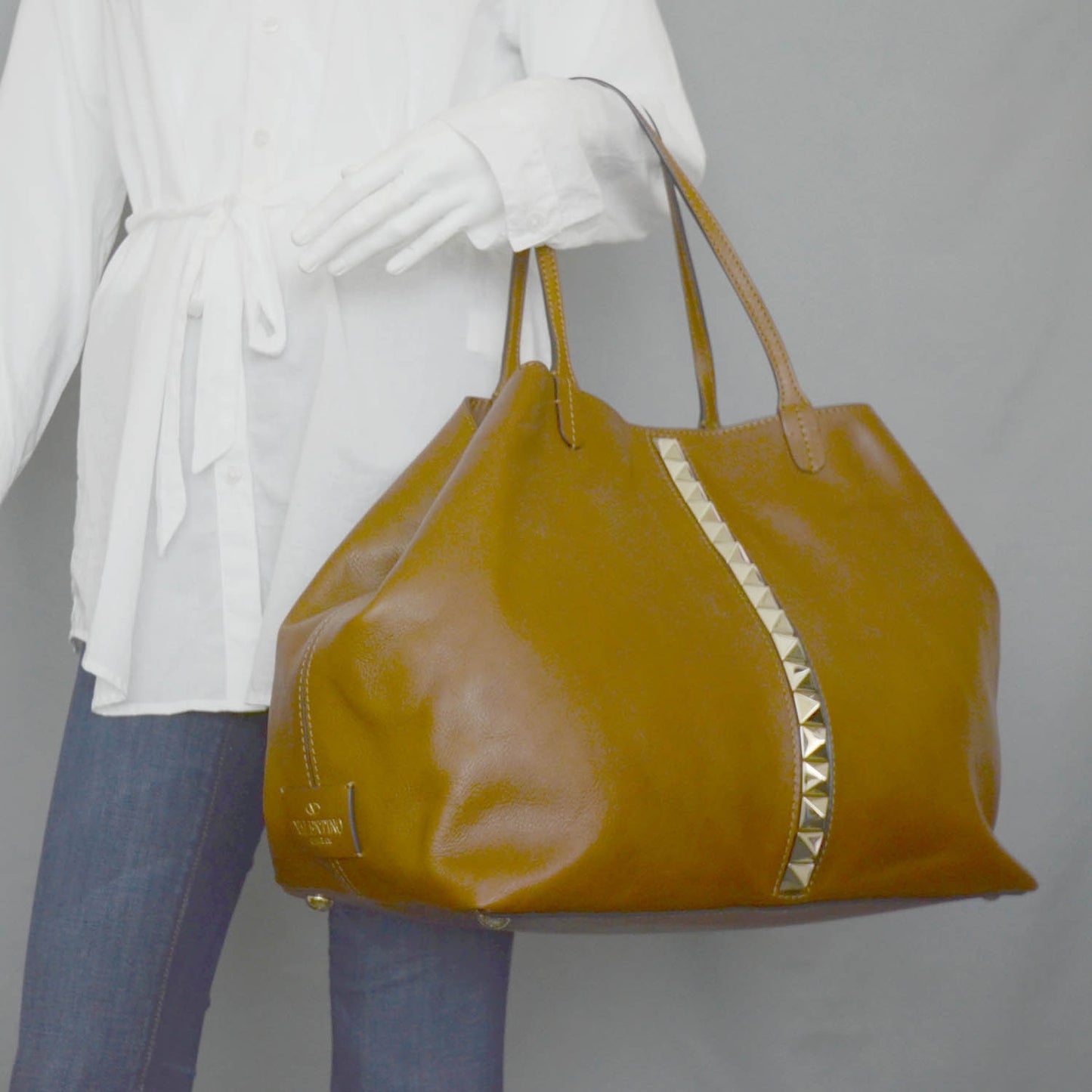 Leather Va Va Voom Tote