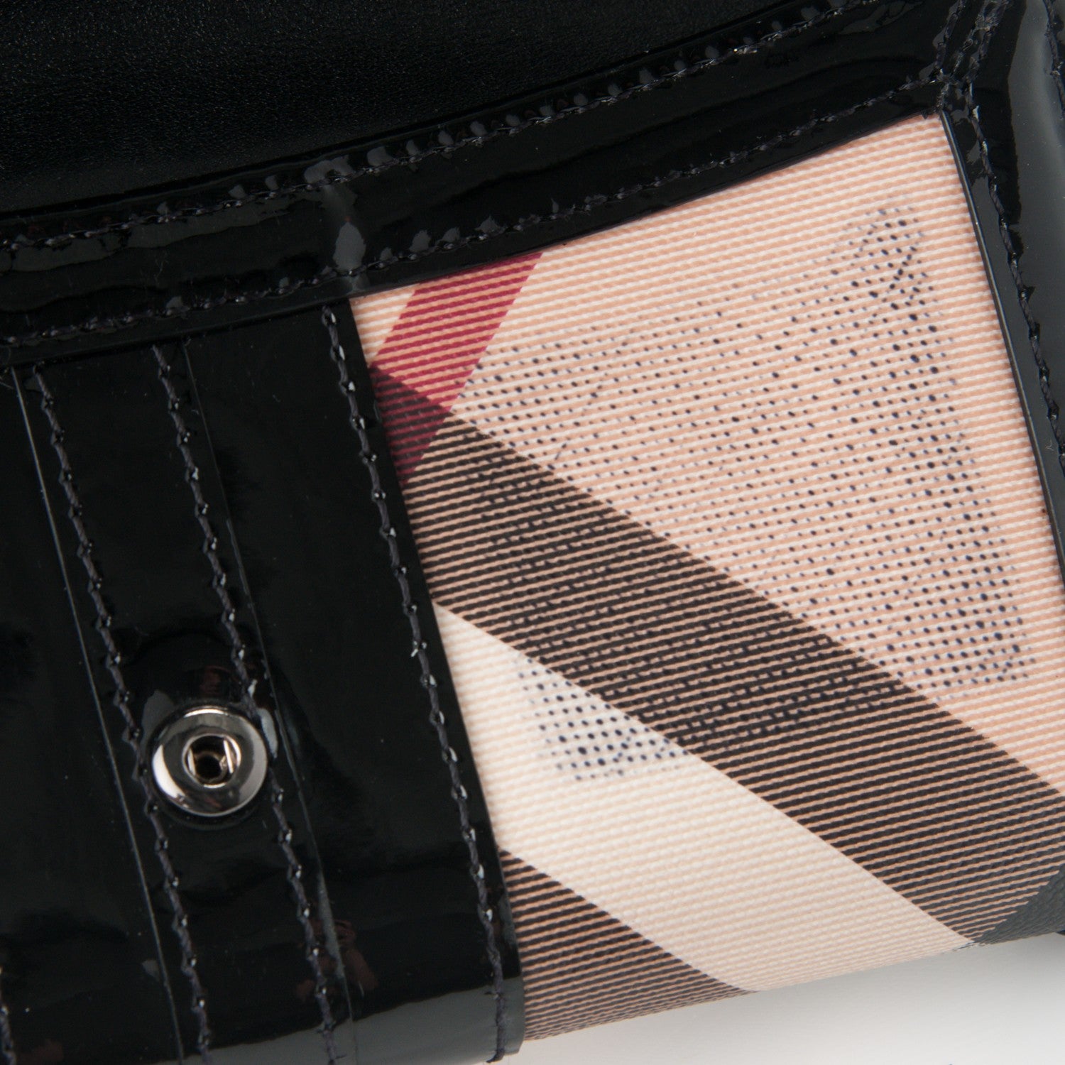 Burberry Supernova Check Penrose Continental Wallet Black 7 of 9