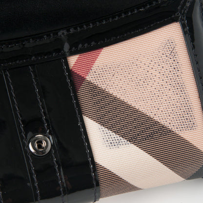 Burberry Supernova Check Penrose Continental Wallet Black 7 of 9