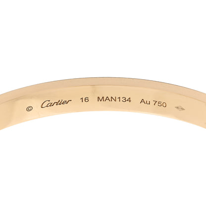 Cartier 18K Yellow Gold Love Bracelet 16 4 of 6