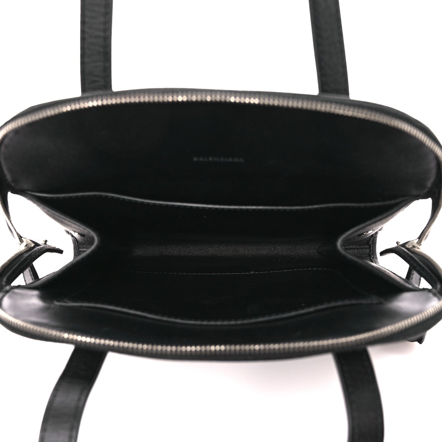 Balenciaga Calfskin Small Miami Tote Bag Black 5 of 10