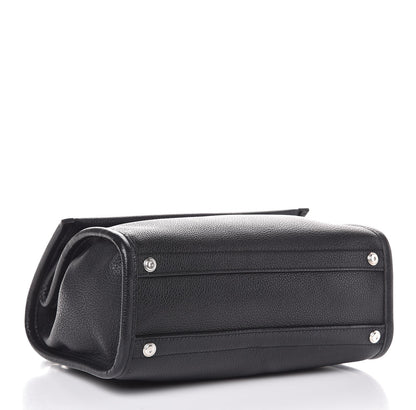 Balenciaga Veau Grana Small Tool Satchel Black 4 of 7
