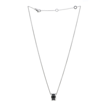 Bulgari Sterling Silver Ceramic Save The Children Pendant Necklace 3 of 6