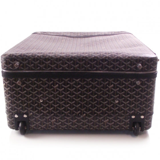 Goyardine Trolley MM Rolling Suitcase Black