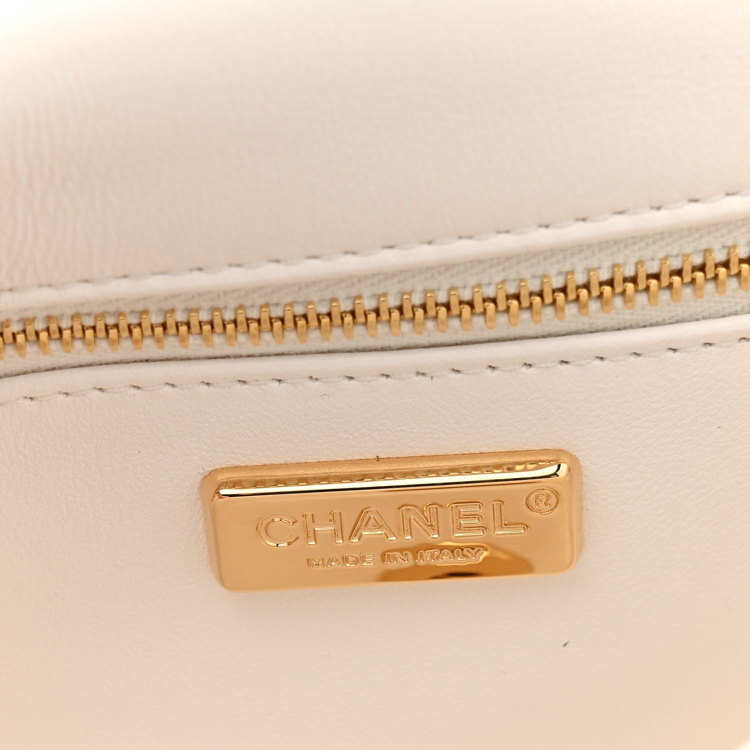 Chanel Sequin Logo CC Small Single Flap White Multicolor 6 of 11