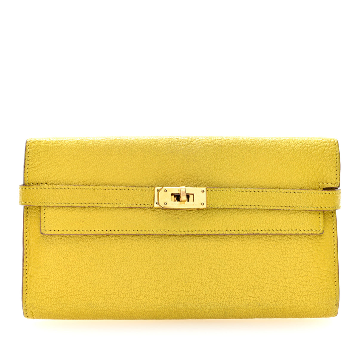Chevre Mysore Kelly Longue Wallet Cumin