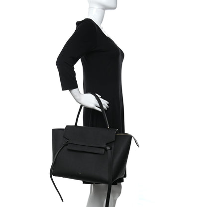 Celine Grained Calfskin Small Belt Bag Black 2 of 16