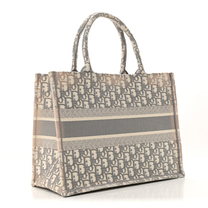 Christian Dior Oblique Medium Book Tote Grey 2 of 10