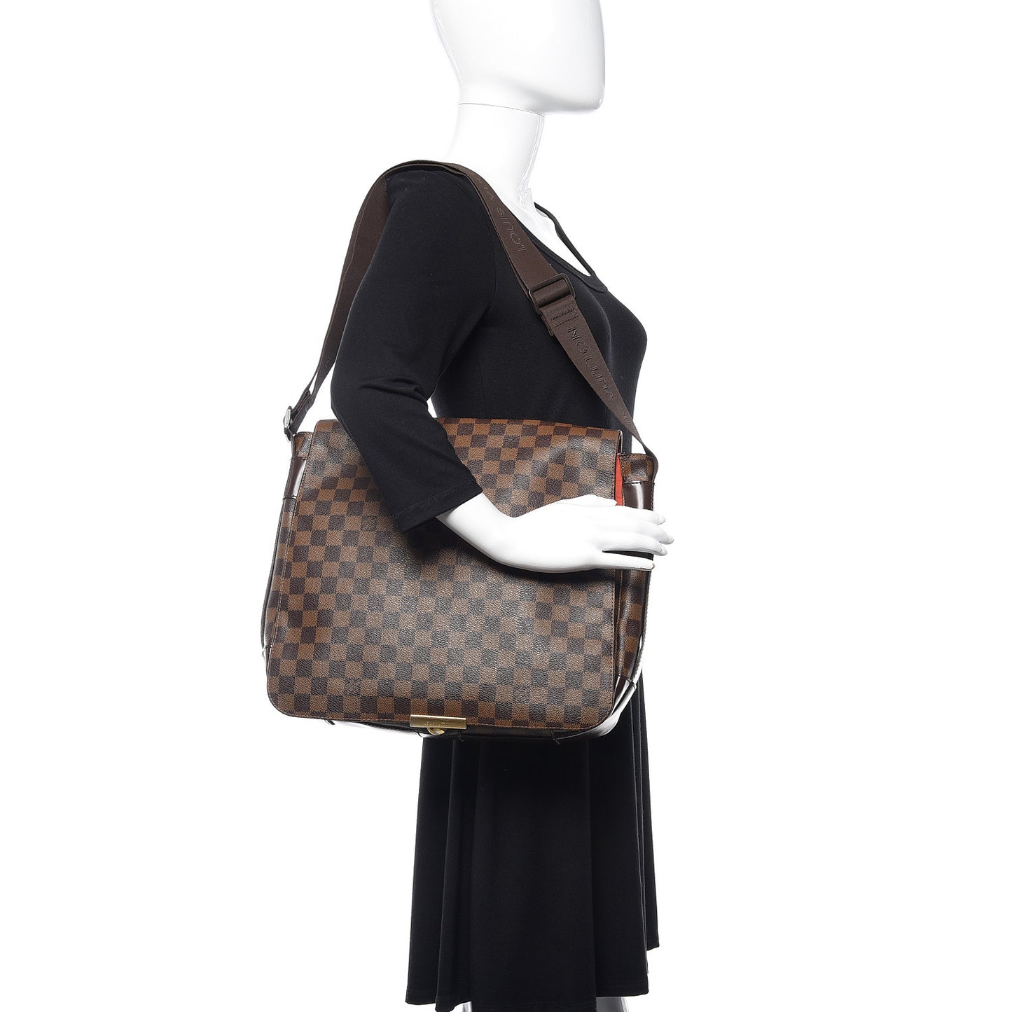 Damier Ebene Bastille Messenger