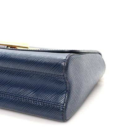 Louis Vuitton Epi Twist Shoulder Bag MM Indigo 10 of 10