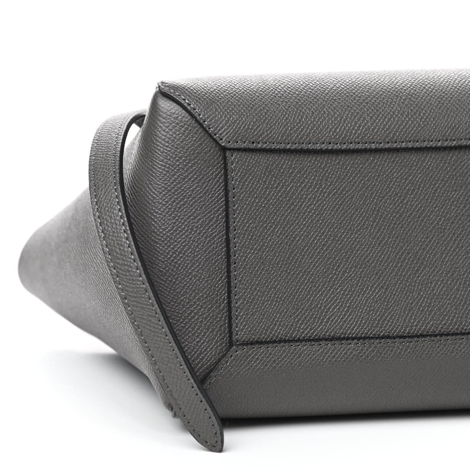Celine Grained Calfskin Micro Belt Bag Grey 4 of 8