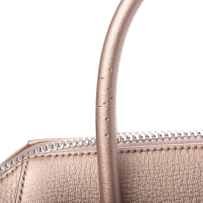Givenchy Metallic Sugar Goatskin Small Antigona Light Pink 8 of 13