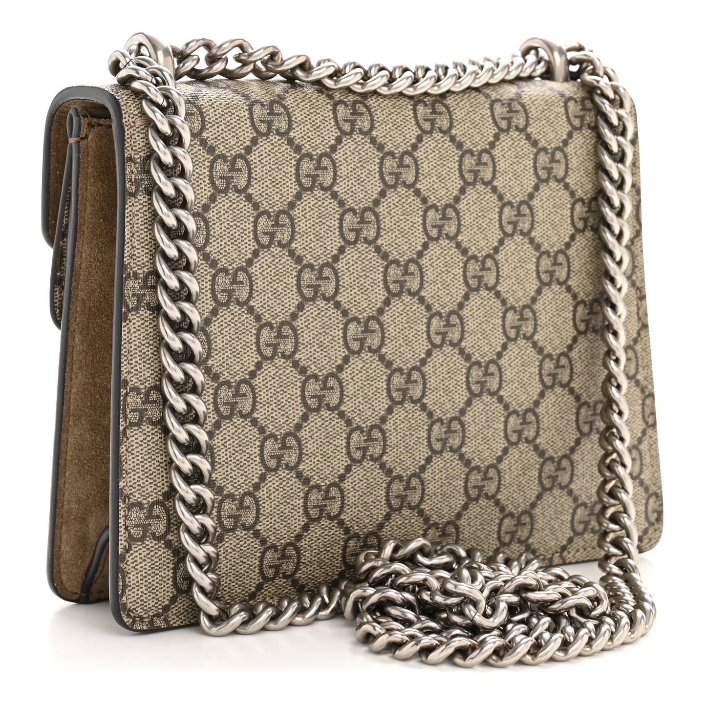 GG Supreme Monogram Mini Dionysus Shoulder Bag Taupe
