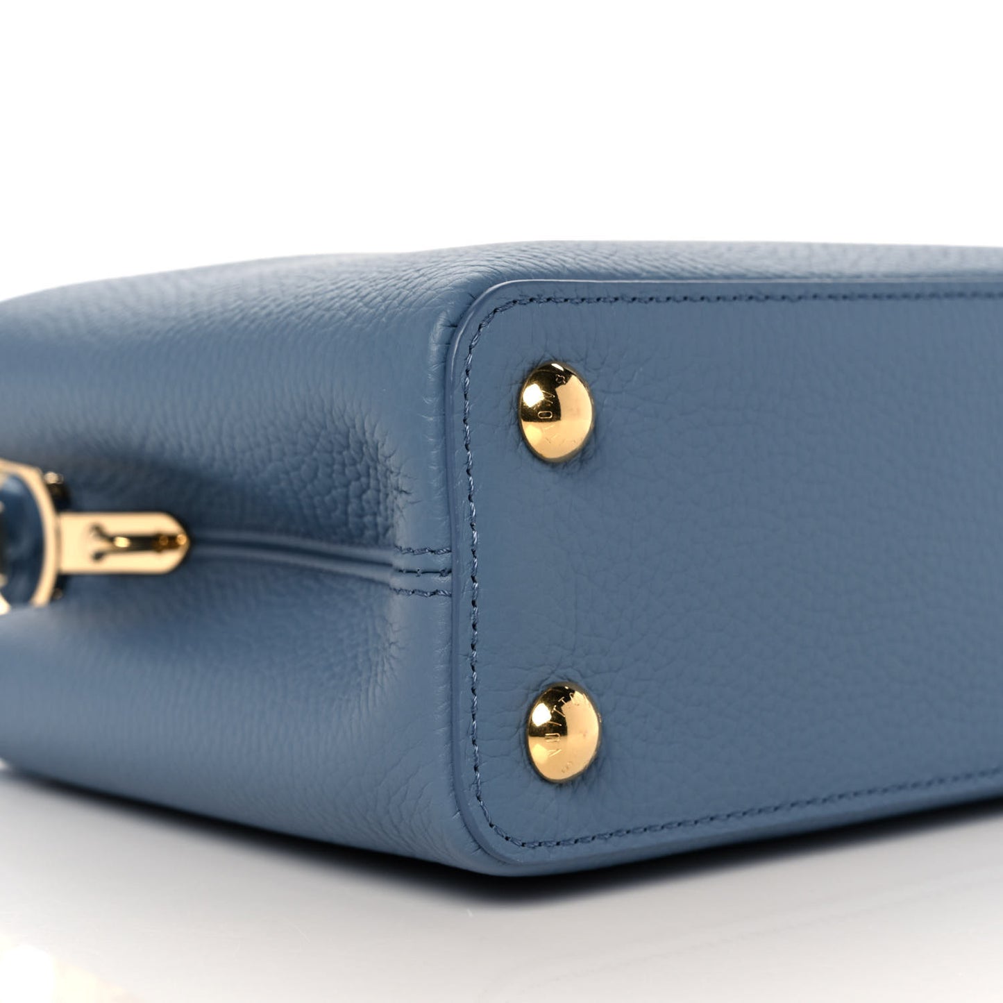 Taurillon Scrunchie Capucines BB Blue