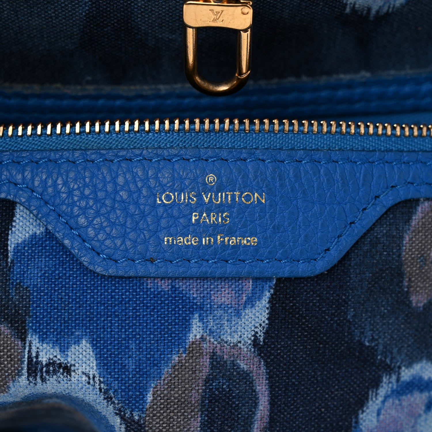 Louis Vuitton Monogram Articles de Voyage Ikat Neverfull GM Grand Blue 6 of 10