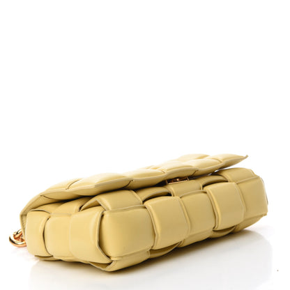 Bottega Veneta Lambskin Maxi Intreccio Padded Chain Cassette Crossbody Bag Butter 4 of 11