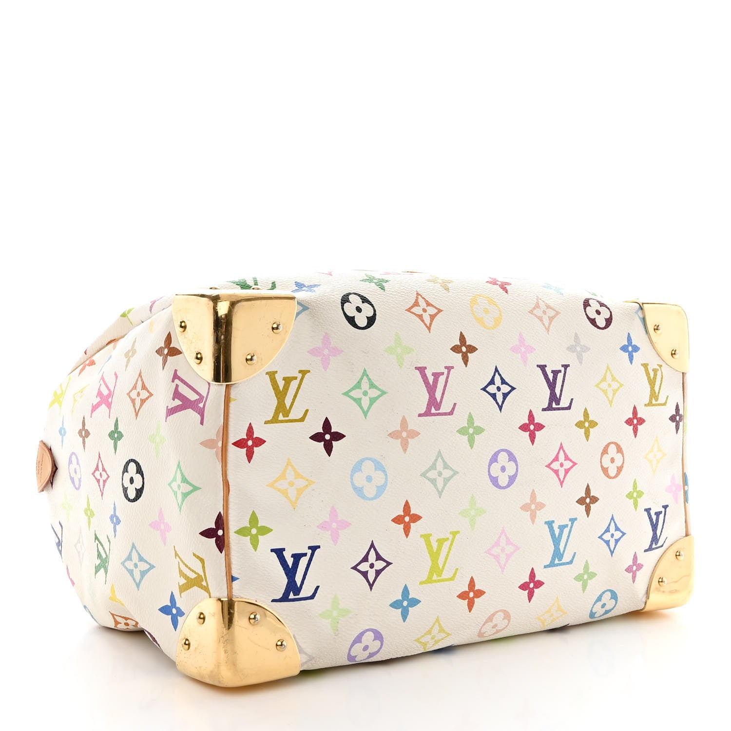 Louis Vuitton Monogram Multicolor Speedy 30 White 4 of 12