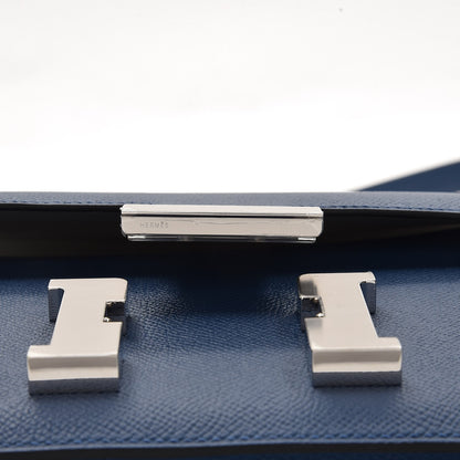Hermes Epsom Constance 24 Bleu Agate 8 of 10