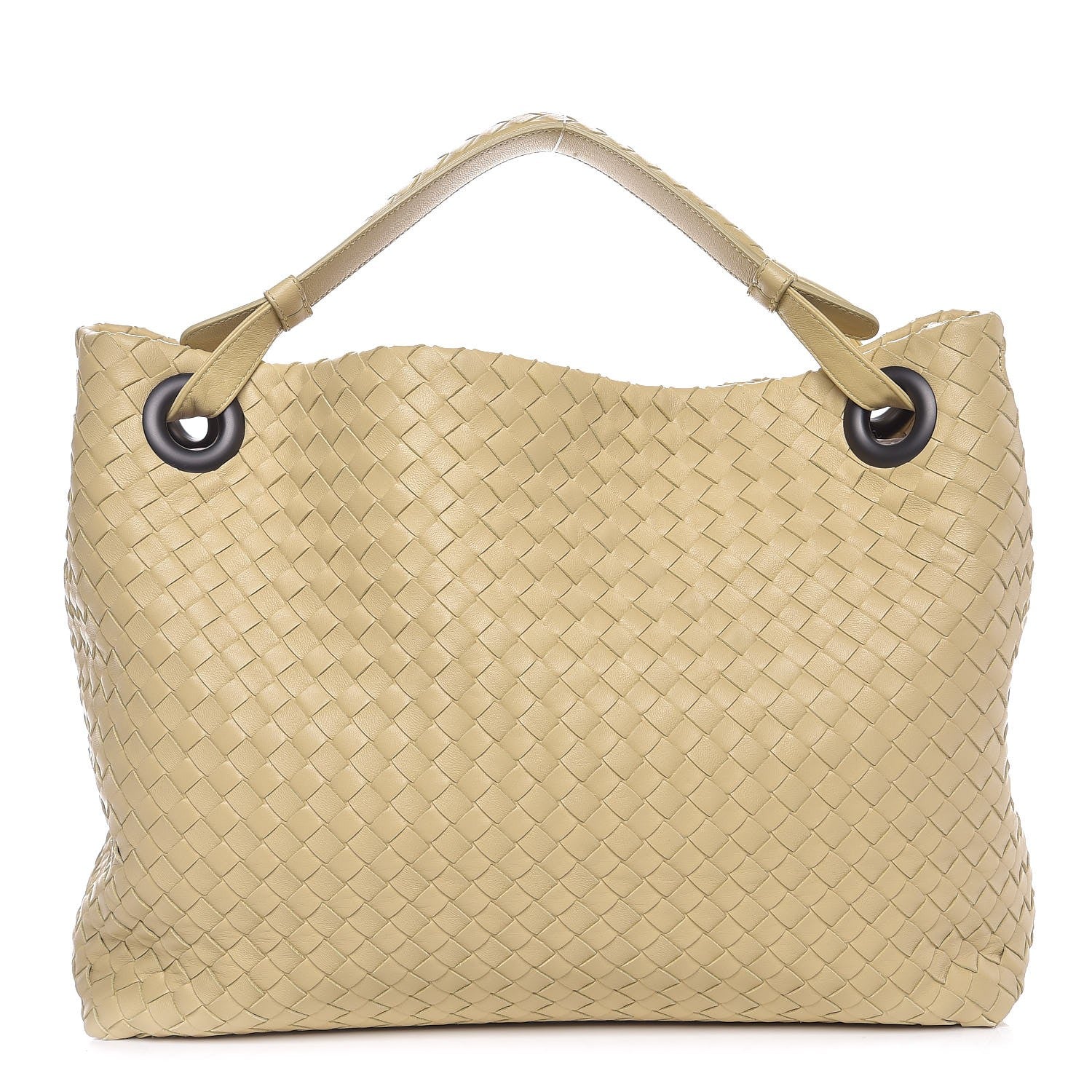 Bottega Veneta Nappa Intrecciato Medium Garda Shoulder Bag Paille 1 of 7