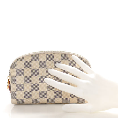 Louis Vuitton Damier Azur Cosmetic Pouch 2 of 8