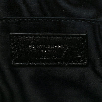 Saint Laurent Lambskin Monogram Small Lou Camera Bag Asphalt 5 of 13