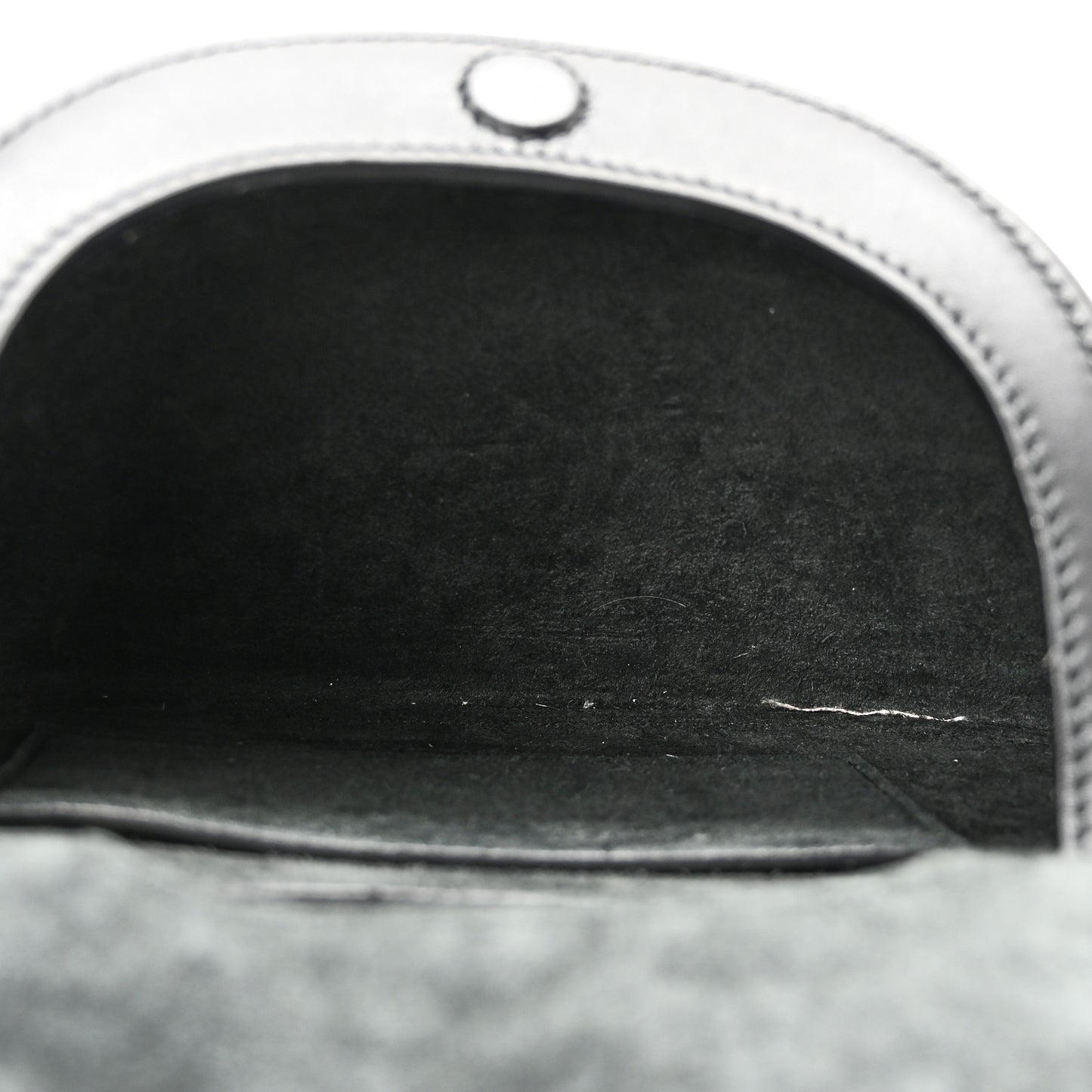Calfskin Small Fisherman Bag Black