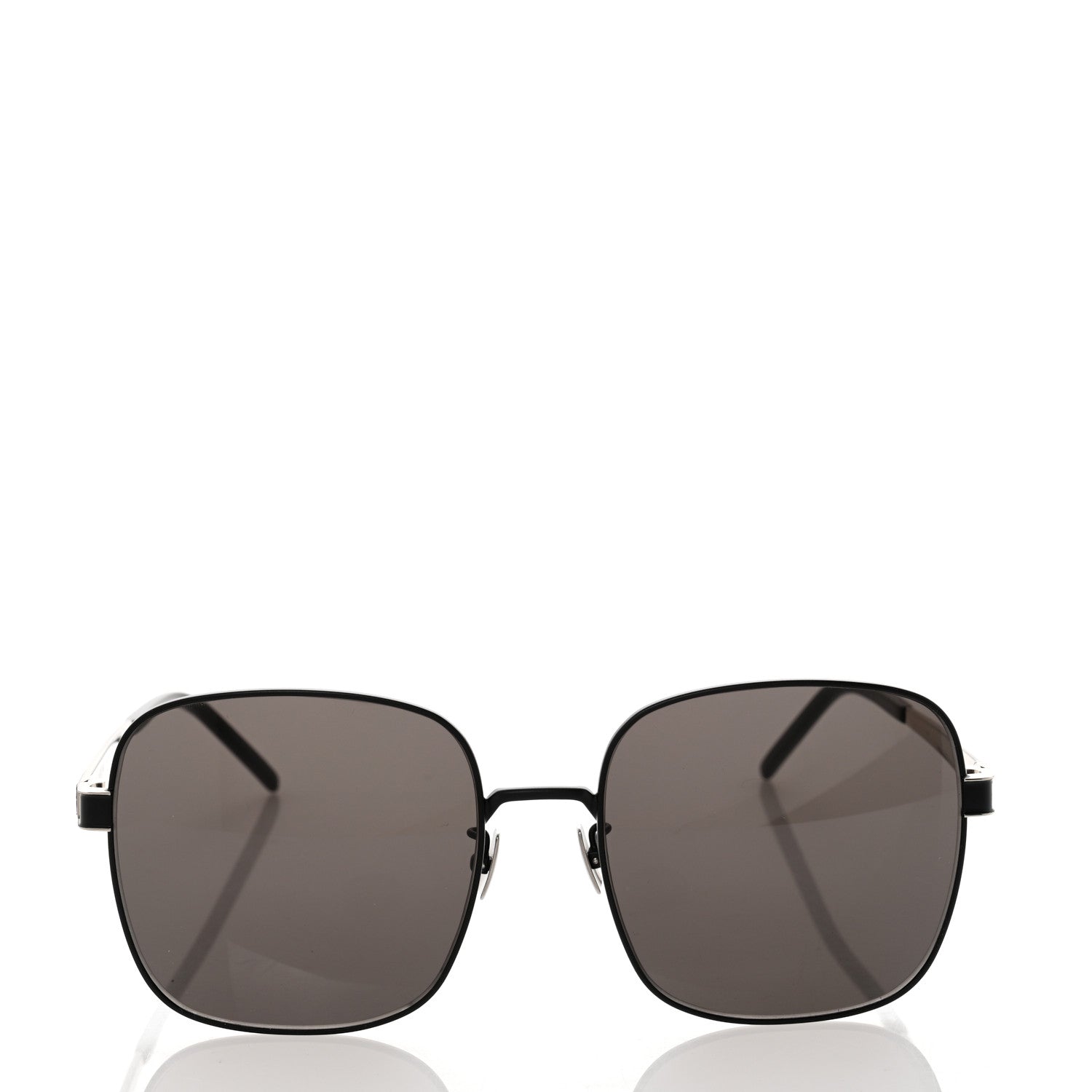 Saint Laurent Metal Sunglasses SL M75 Black 2 of 8