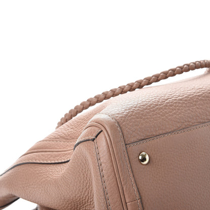 Gucci Pebbled Calfskin Medium Bella Tote Rose Beige 6 of 12