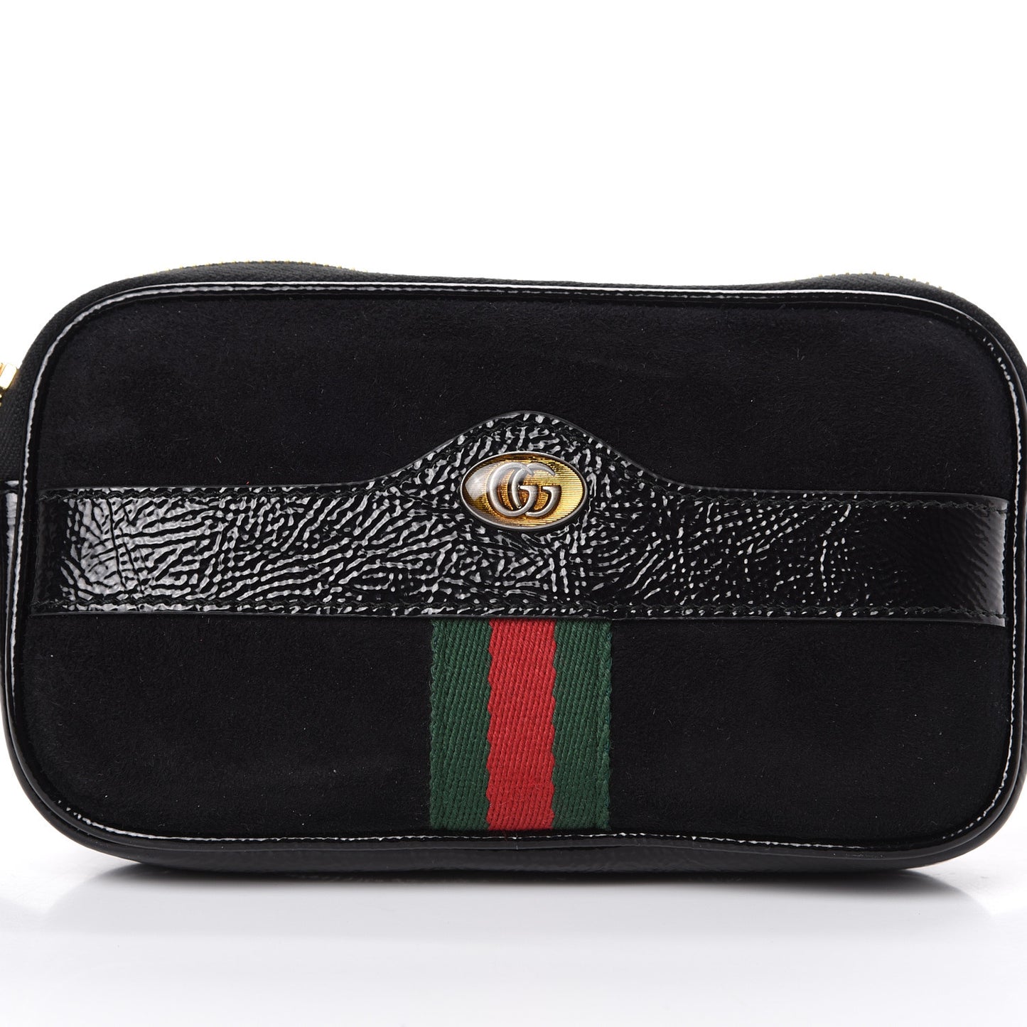 Suede Patent Ophidia Belted iPhone Case 95 38 Black