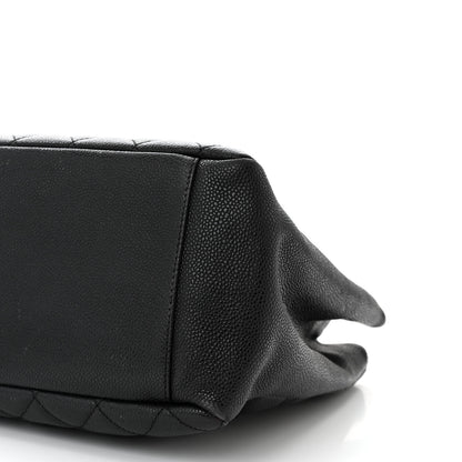 Chanel Caviar Quilted Grand Shopping Tote GST Black 10 of 10