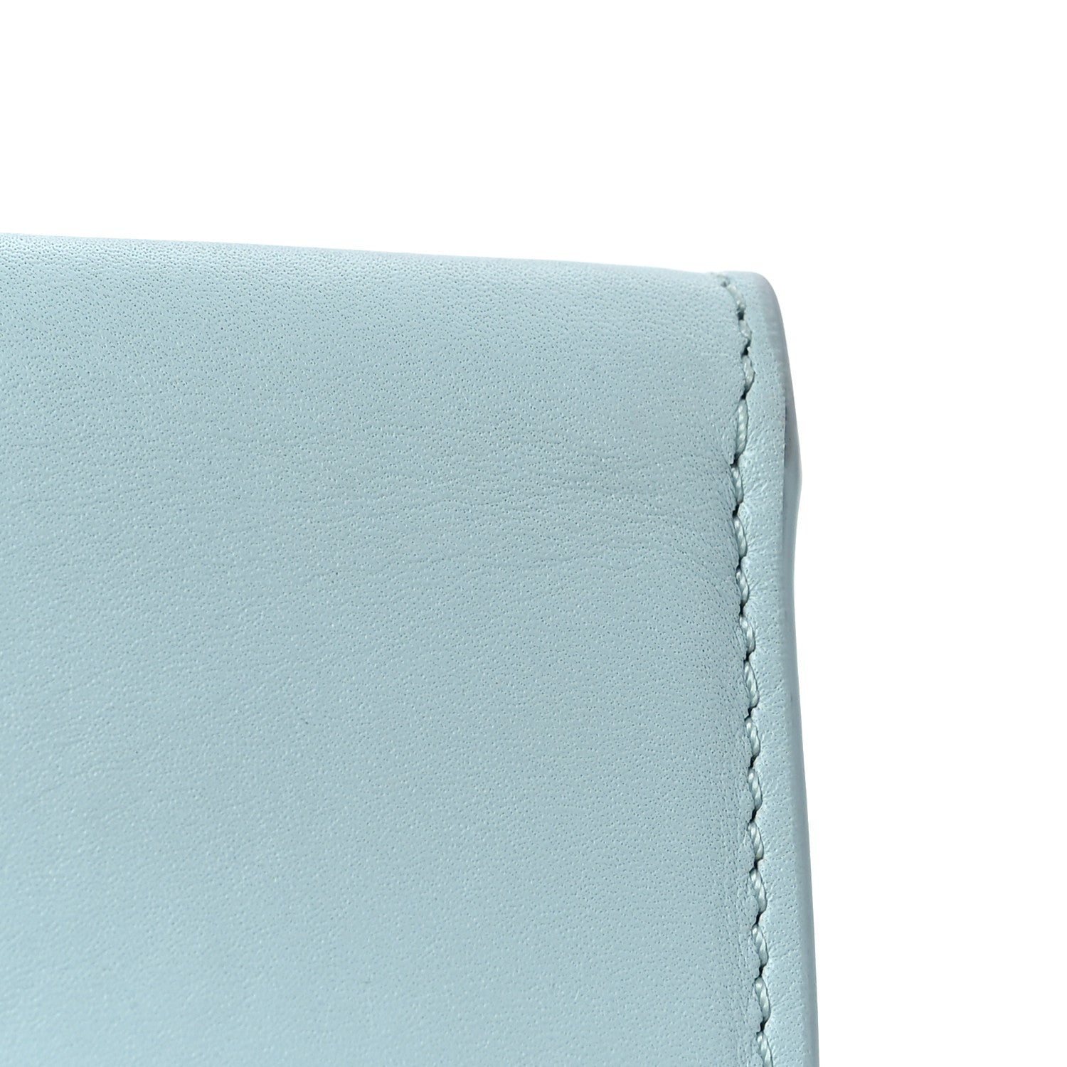 Loewe X SUNA FUJITA Nappa Penguin Trifold Wallet Blue Ice 1657400