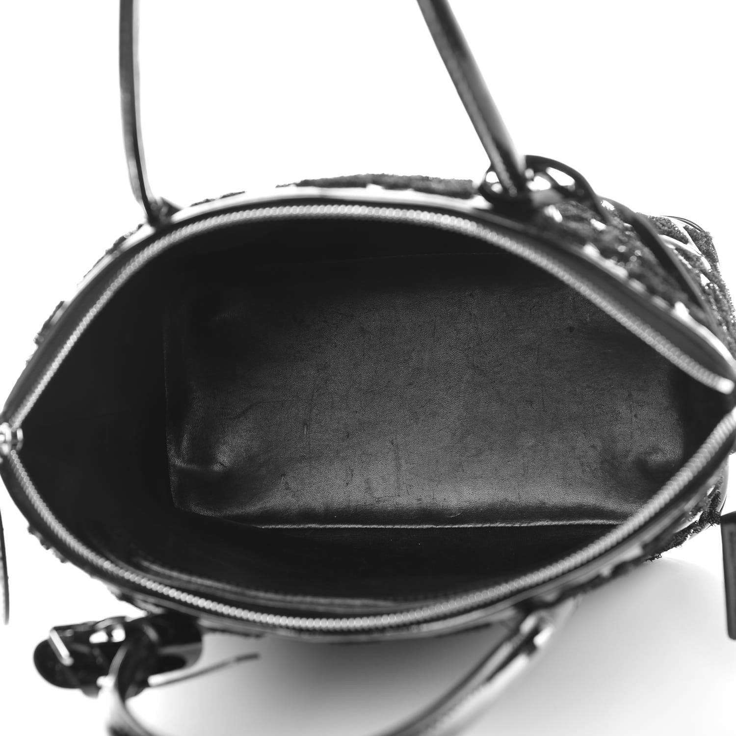 Louis Vuitton Patent Lambskin Fascination Lockit Black 5 of 6