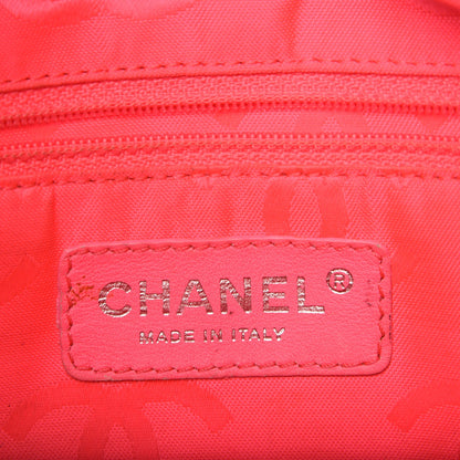 Chanel Calfskin Quilted Large Cambon Tote White Black 10 of 13