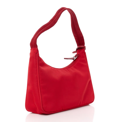 Prada Tessuto Nylon Mini Re-Edition 2000 Bag Rosso 3 of 16