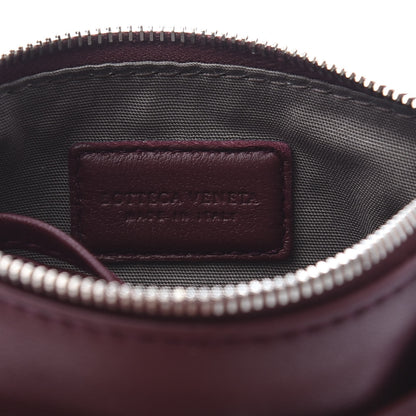 Bottega Veneta Nappa Intrecciato Key Holder Aubergine 5 of 10