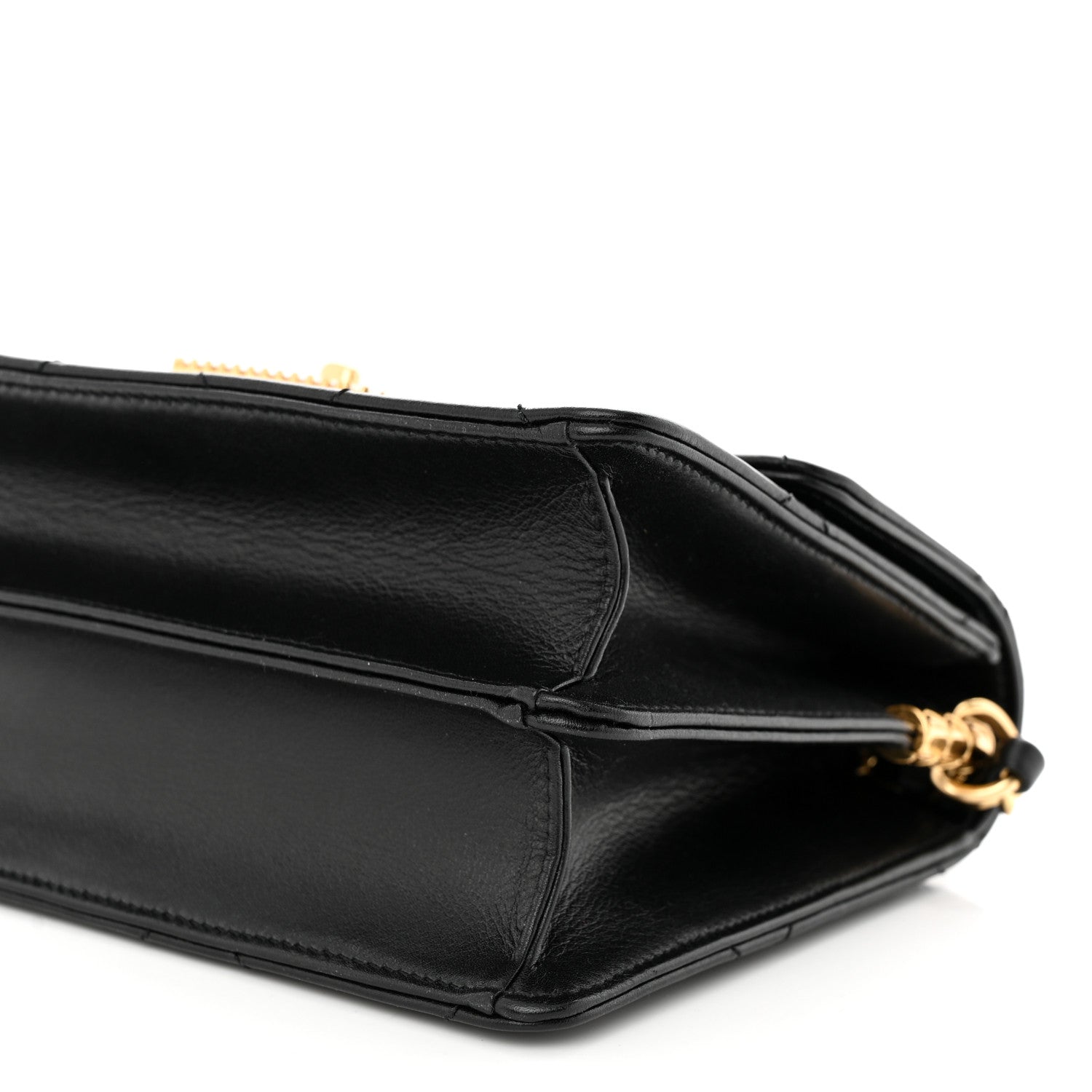 Chanel Calfskin Strass Quilted Mini Flap Black 10 of 10