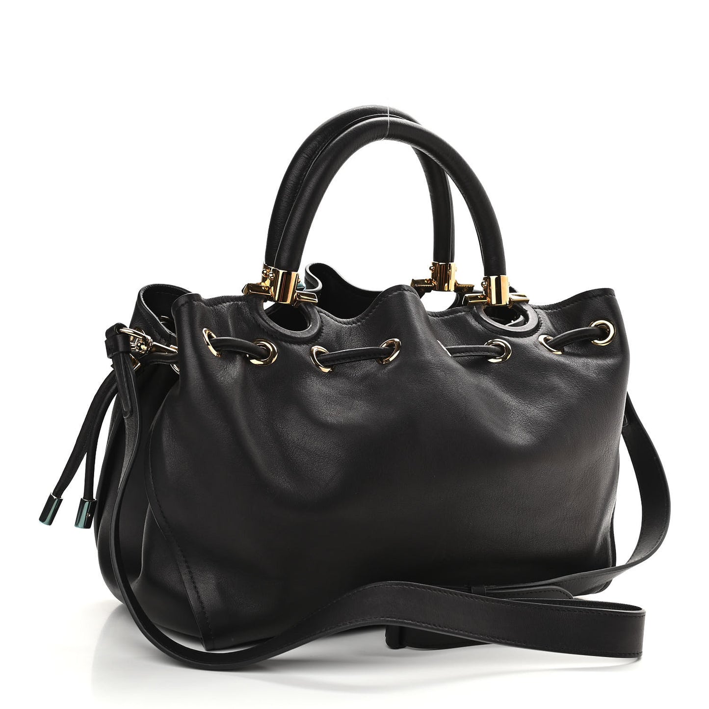 Calfskin Sonia Tote Black