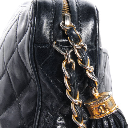 Chanel Lambskin Tassel Camera Case Black 5 of 8