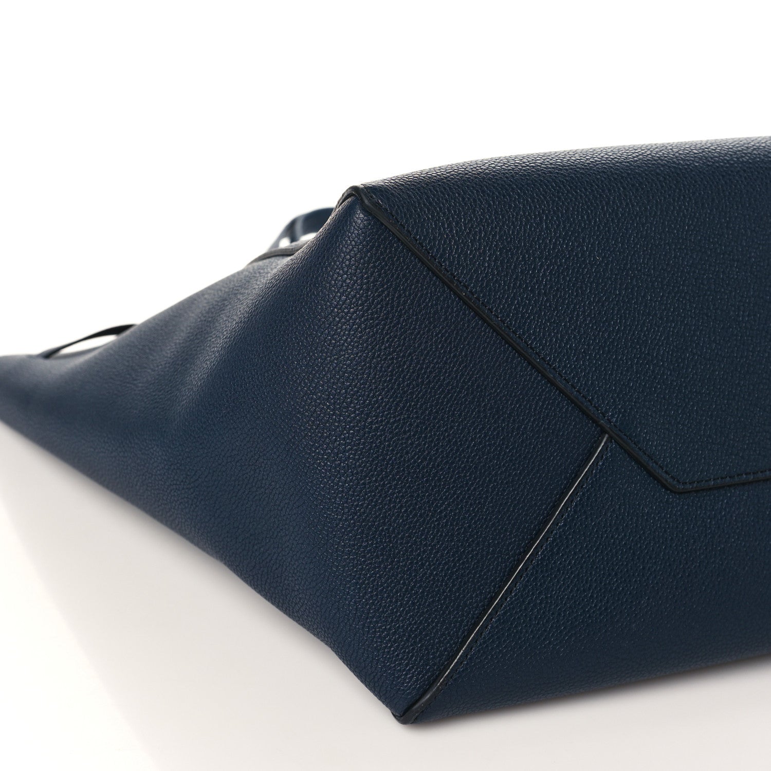 Celine Soft Grained Calfskin Small Belt Cabas Phantom Navy 8 of 11