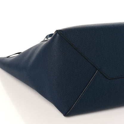 Celine Soft Grained Calfskin Small Belt Cabas Phantom Navy 8 of 11