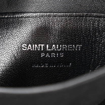Saint Laurent Lambskin Teddy Drawstring Bag Black 7 of 11