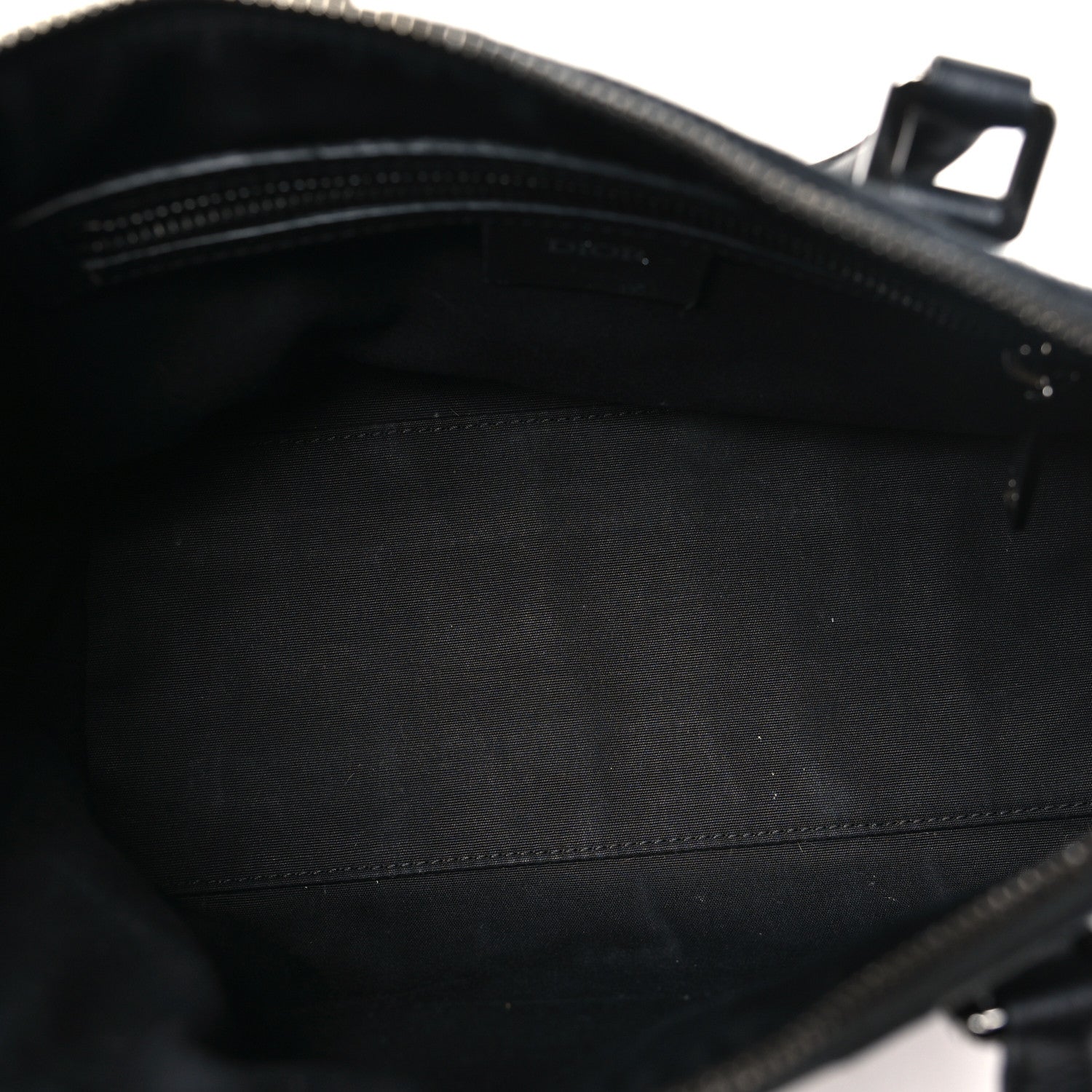 Christian Dior Maxi Oblique Jacquard Weekender 25 Black 5 of 12