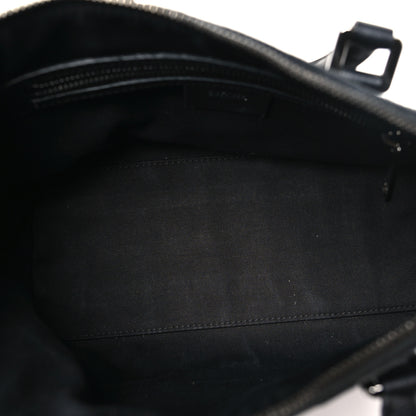 Christian Dior Maxi Oblique Jacquard Weekender 25 Black 5 of 12