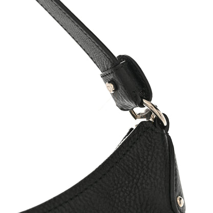 Salvatore Ferragamo Calfskin Fanisa Gancini Hobo Black 10 of 10