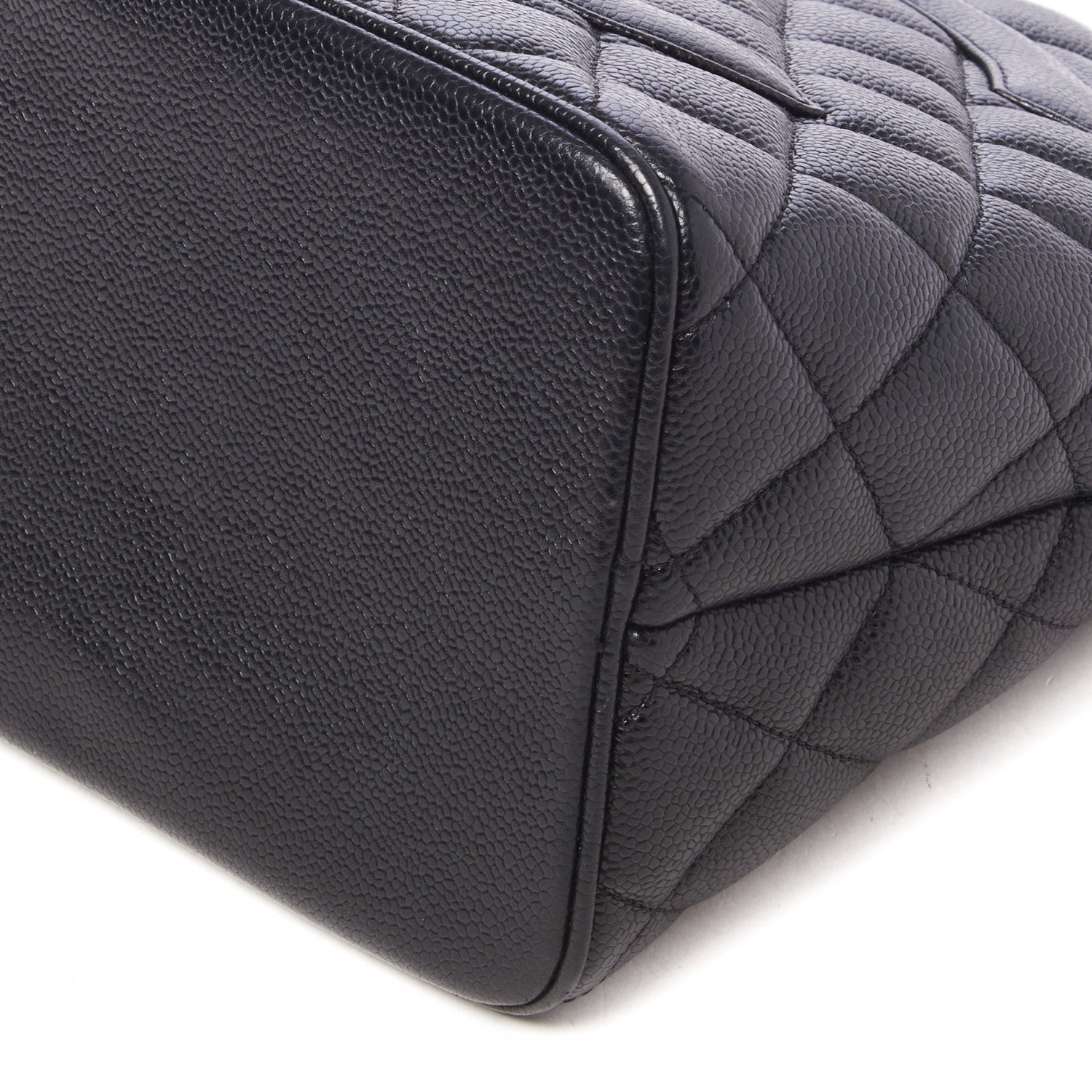 Chanel Caviar Quilted Medallion Tote Black 4 of 9
