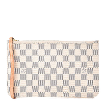 Louis Vuitton Damier Azur Neverfull MM GM Pochette 1 of 7