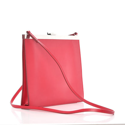 Celine Smooth Calfskin Mini Clasp Bag Pink 3 of 8