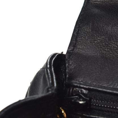 Chanel Lambskin Quilted 4 Chain Mini Flap Black 13 of 13